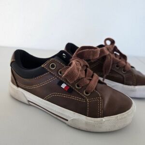 US Sports Brown Kids Sneakers Size 11 Lace-Up Casual Shoes